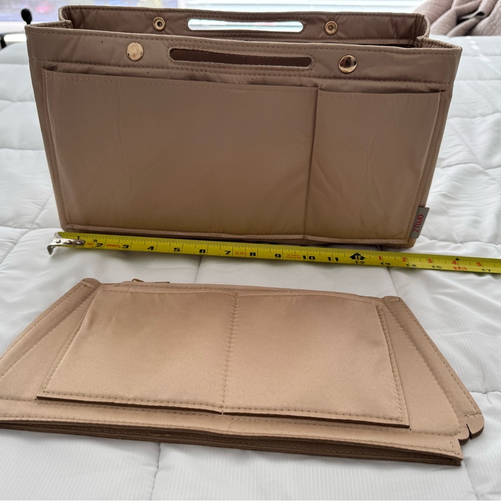 Tan Organizer Bag Insert